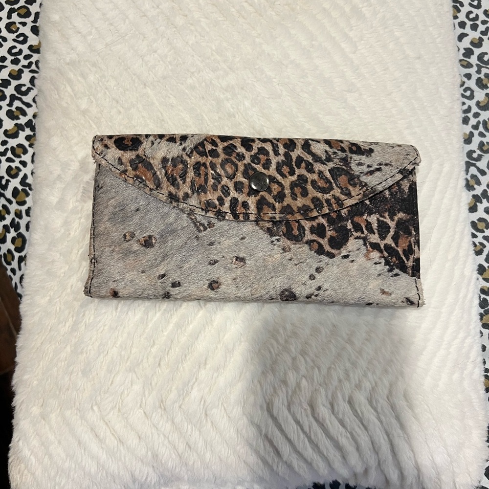 Leopard Print Women's Clutch